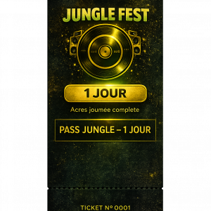 🎟️ Pass Jungle – 1 Jour