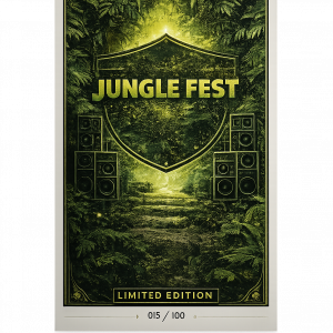 Affiche Jungle Fest – Collector Edition